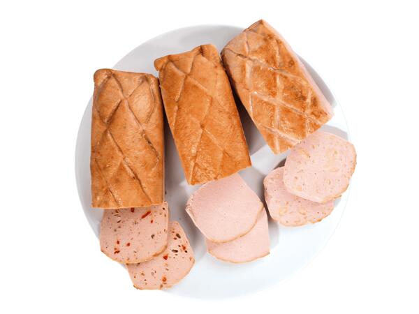Leberkäse im Stück