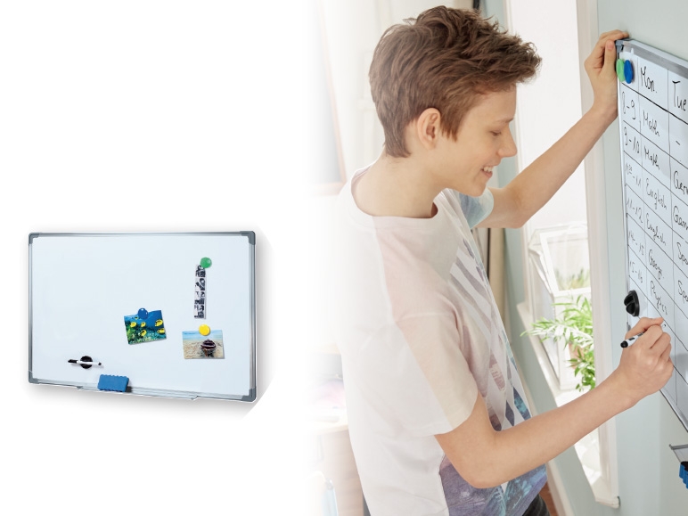UNITED OFFICE Magnetic Whiteboard 90.5 x 59.5cm