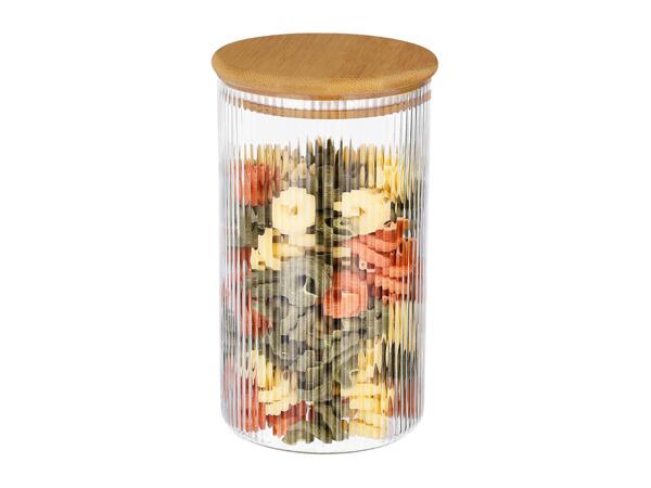 Silvercrest Glass Storage Jar