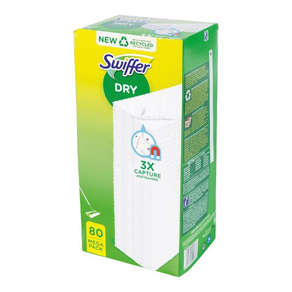 SWIFFER(R) 				Doekjes voor vloerwisser, 80 st.