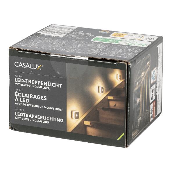 CASALUX(R) 				Trapverlichting, 3 st.