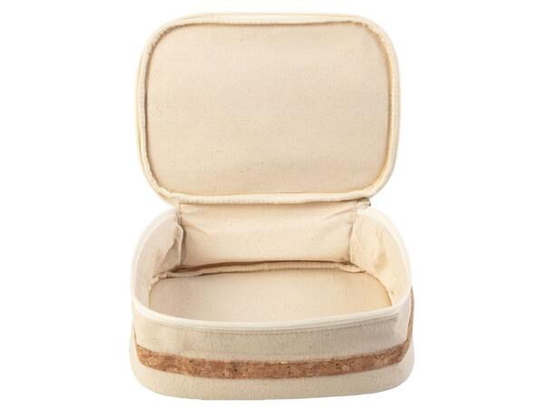 Cork Cosmetic Brush Organiser, Toiletry Bag or Cosmetic Bag
