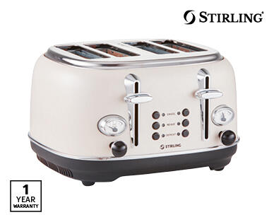 4 Slice Grey Toaster