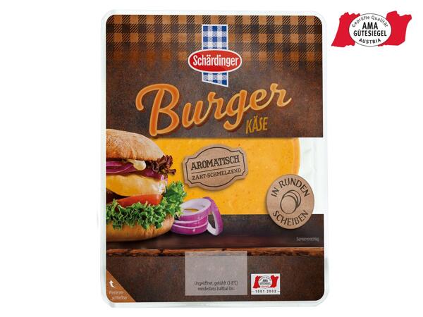 Burgerkäse in Scheiben