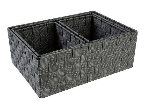 Livarno Living Bathroom Storage Baskets