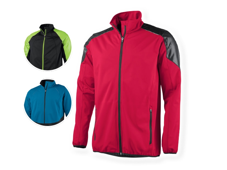 CRIVIT Men's Softshell Cycling Jacket