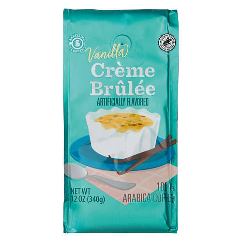Vanilla Creme Brulee Flavored Coffee, 12 oz