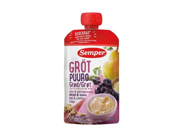 Semper babymos, smoothie- eller grød