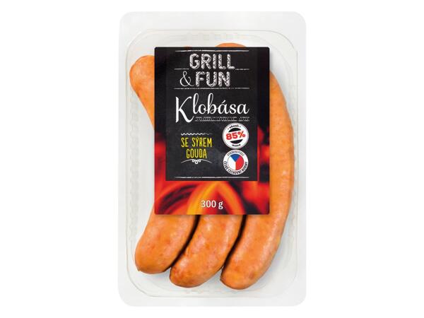 GRILOVACÍ KLOBÁSA