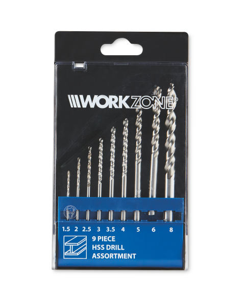 HSS Metal Drill Set 9-Piece