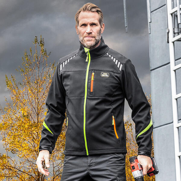 Arbeits-Softshelljacke
