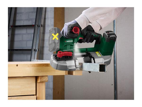 Parkside 20V Cordless Band Saw - Bare Unit