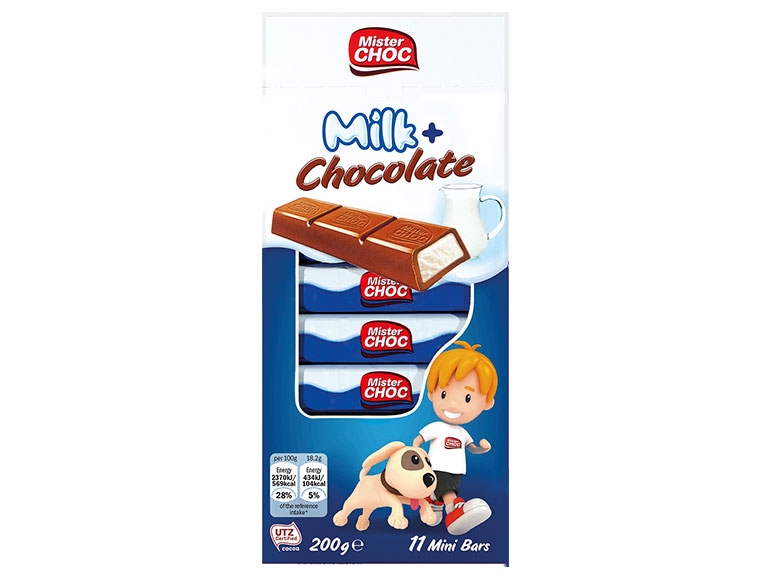 Mister Choc Filled Chocolate Fingers