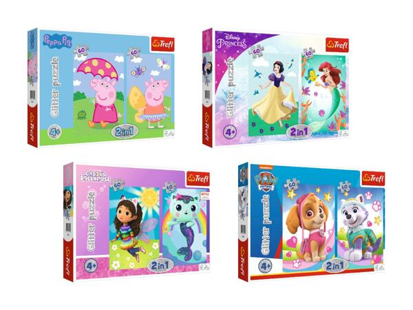 Puzzles à paillettes Trefl