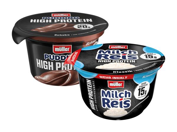 High Protein Milchreis/Pudding