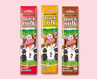 Quick Milk Trinkhalme