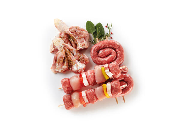 Mixed Grill with Chicken and Pork