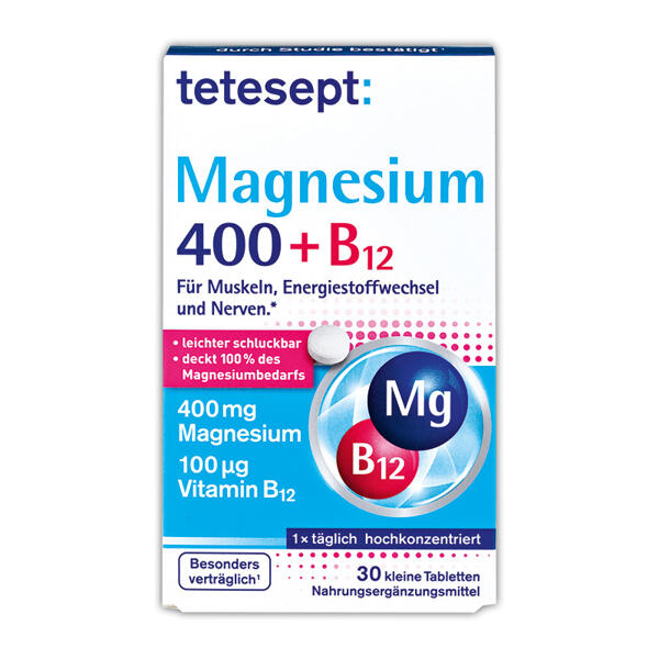 Magnesium 400 + B12