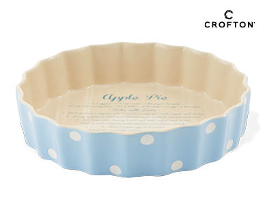 Stoneware Pie Baking Dish