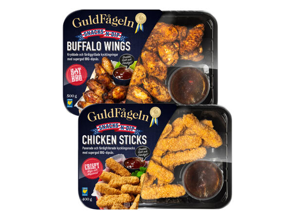 Guldfågeln Snacks n´ Dip
