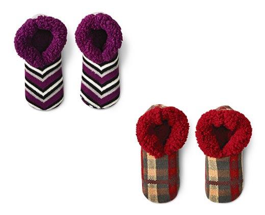 Serra 
 Ladies' Cozy Knit Slipper Socks