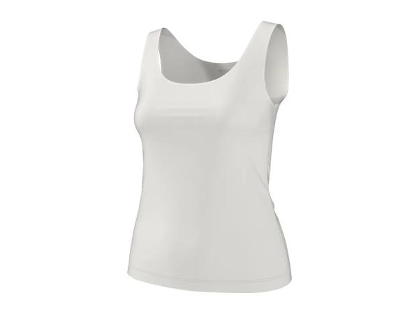 Ladies' White Vest Tops - 2 Pack