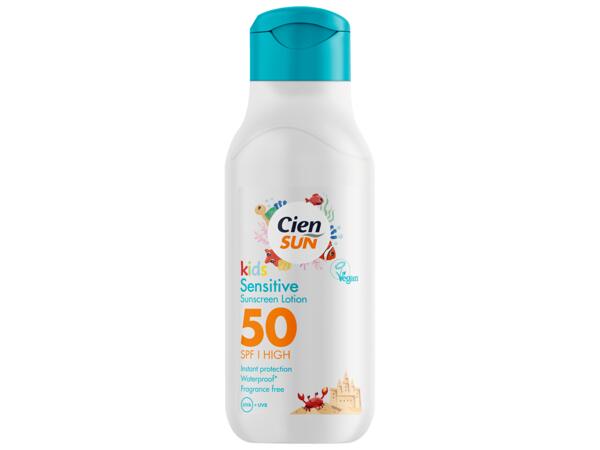 Kids Sensitive Sunscreen Lotion 50