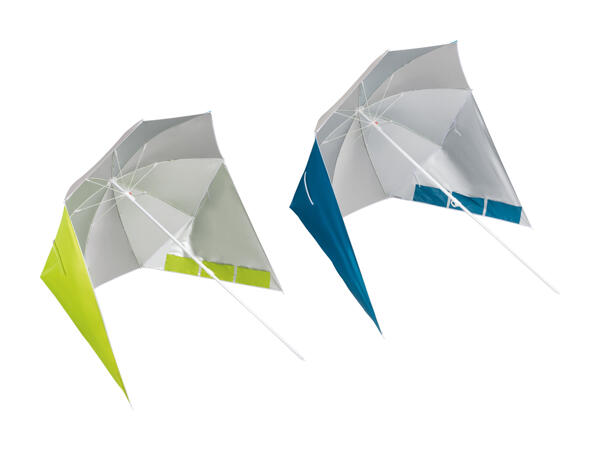 Parasol avec coupe-vent