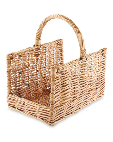 Easy Home Square Log Basket