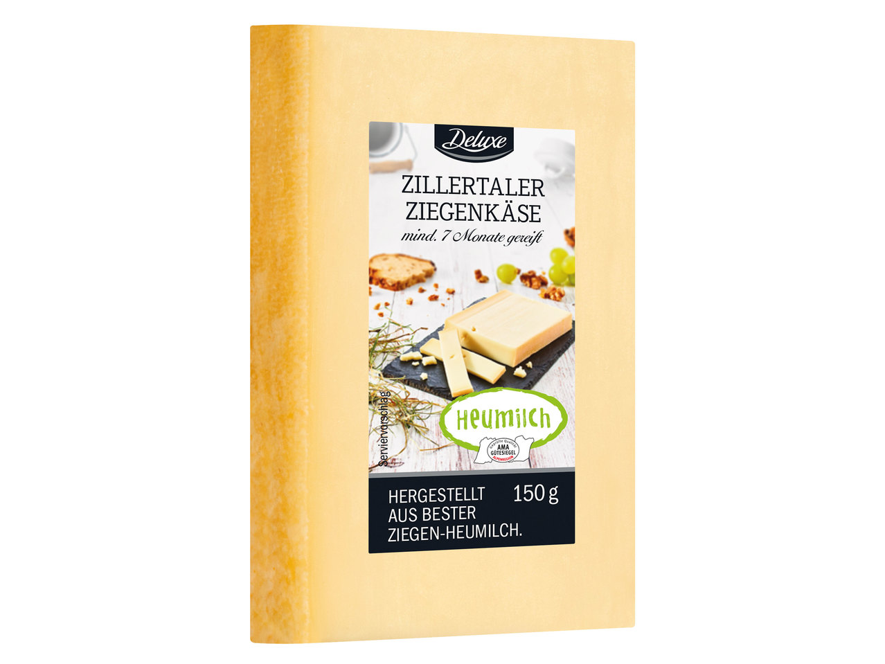 DELUXE Heumilch Ziegenkäse