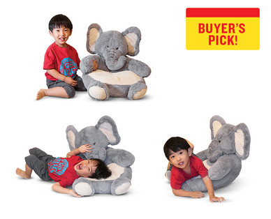 Kellytoy 16" Plush Animal Chair