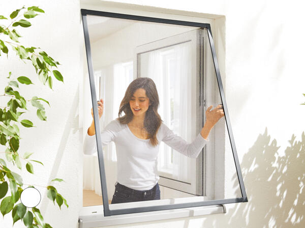 Moustiquaire pour fenêtre en aluminium