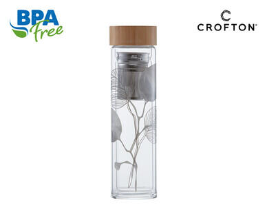 Glass Drink Bottle or Tea Infuser Bottle