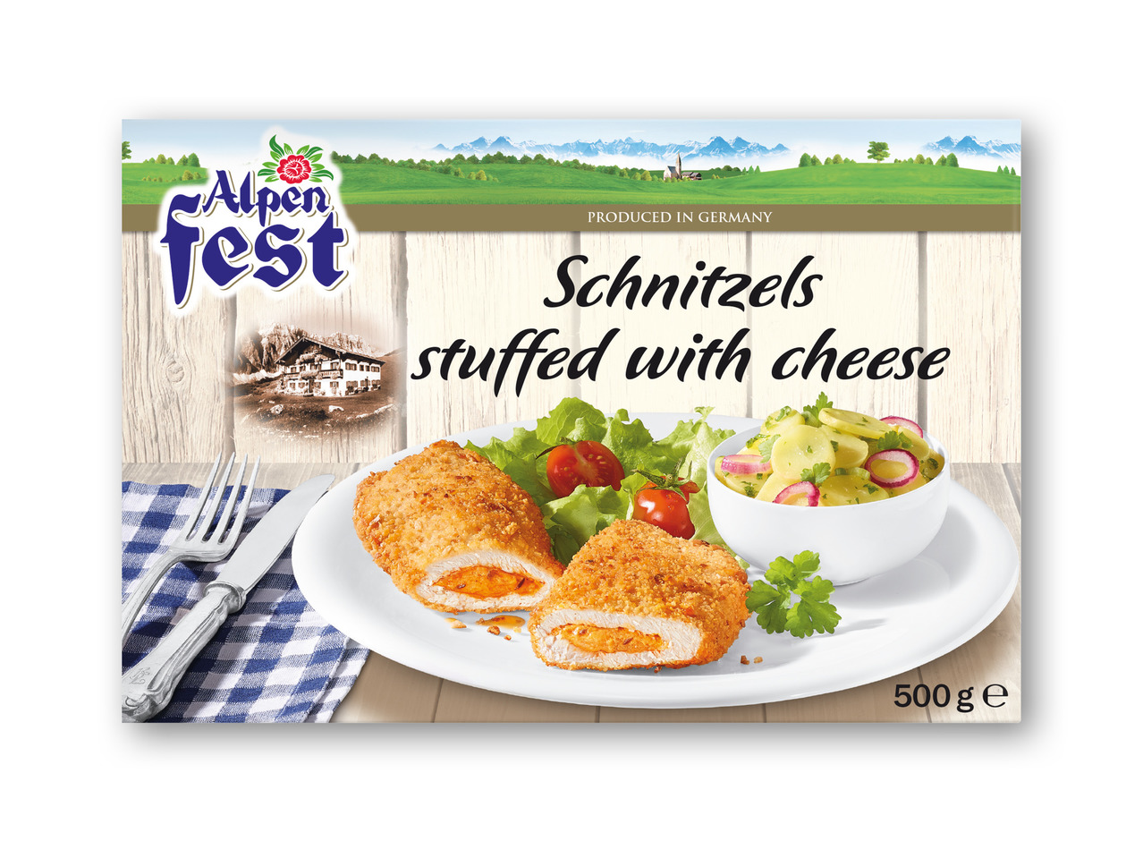ALPENFEST Fyldte schnitzler