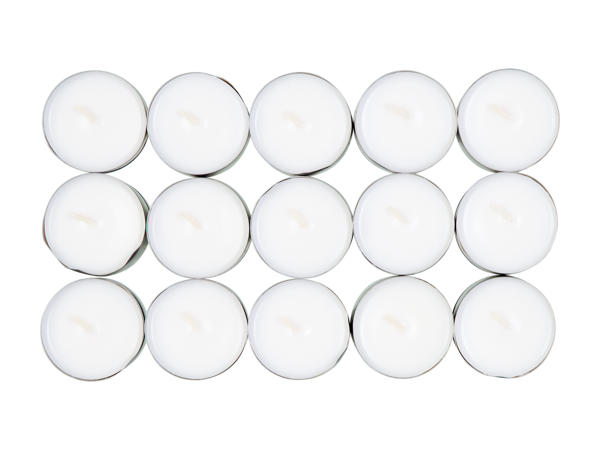 Bougies chauffe-plat, lot de 30