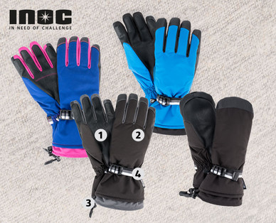 INOC Damen-/Herren-Ski-Handschuhe