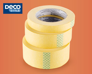 DECO STYLE Malerkrepp-Abdeckband, 3-teilig