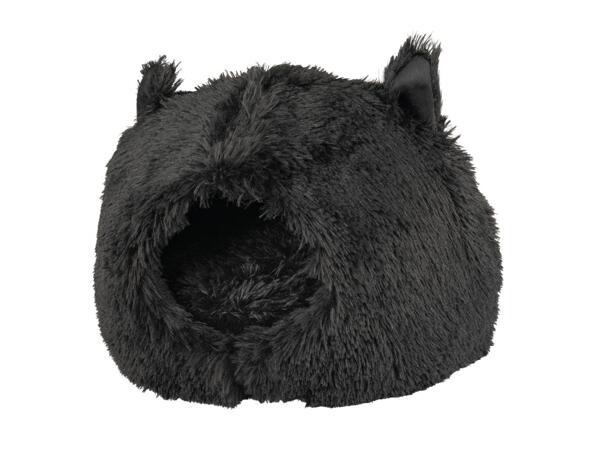 Zoofari Black Cat Cave Bed