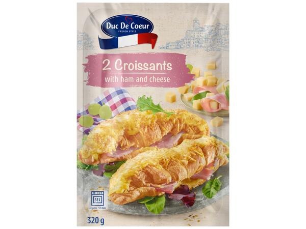 Ham and Cheese Croissants