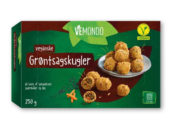 VEMONDO Grøntsagskugler eller veganske nuggets