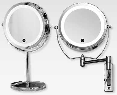 EASY HOME(R) Kosmetikspiegel mit LED-Beleuchtung