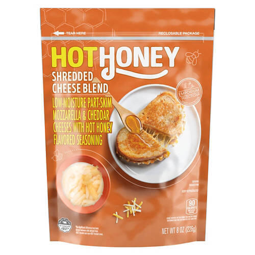 Hot Honey Shredded Cheese, 8 oz