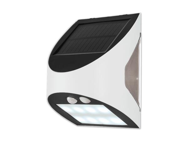 LED-Solar-Wandleuchte