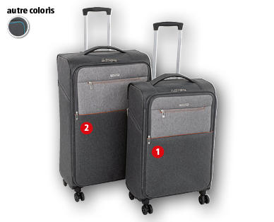 Lot de trolley et de valise ROYAL CLASS TRAVEL LINE