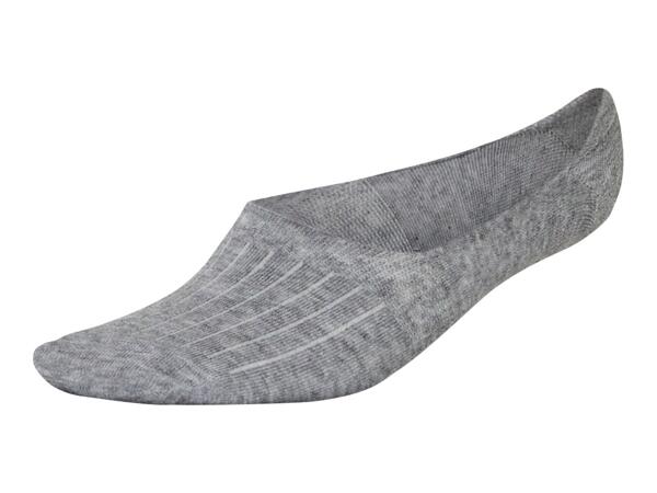 Esmara Ladies' Dark Grey Footsies - 5 Pairs