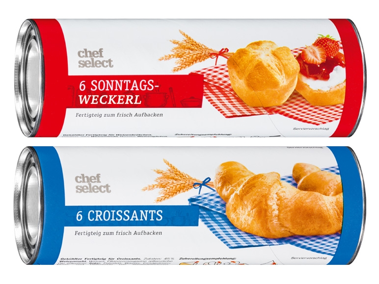 CHEF SELECT Croissants/Sonntagsweckerl