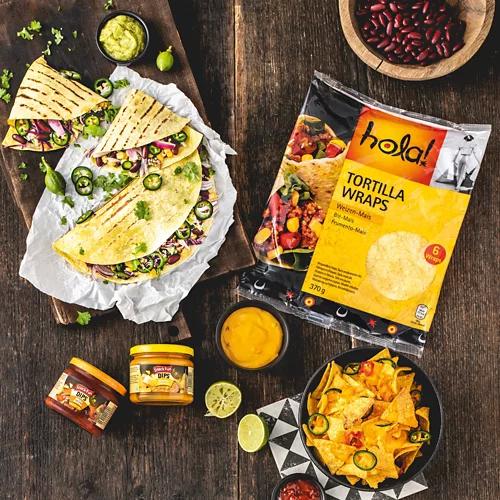 TESOROS DEL SUR Tortilla Wraps Mexico, Mais