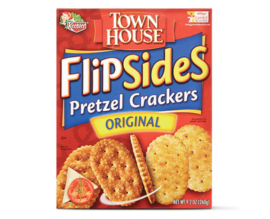 Keebler Flipsides Pretzel Crackers