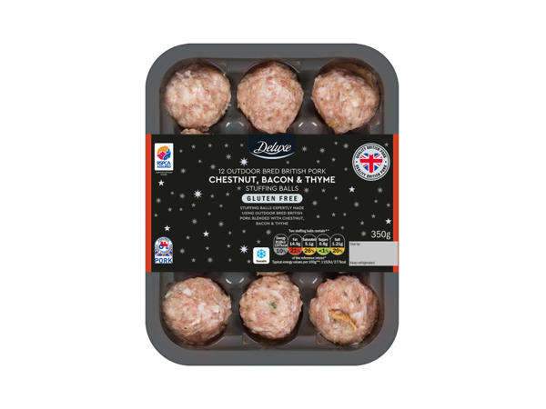 Deluxe 12 Outdoor-Bred British Pork Stuffing Balls
