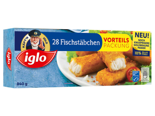 IGLO Fischstäbchen oder Backfischstäbchen